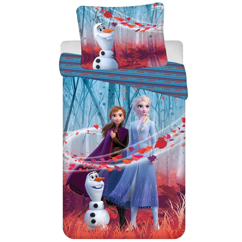 Disney Frozen Dekbedovertrek, Sister - Eenpersoons - 140 X 200 Cm - Katoen 1 Disney Frozen Dekbedovertrek, Sister - Eenpersoons - 140 X 200 Cm - Katoen