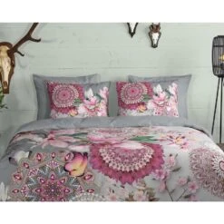 HIP Dekbedovertrek "Inaya" - Multi - (140x220 Cm) 7 HIP Dekbedovertrek "Inaya" - Multi - (140x220 Cm) -Huishoudelijke Voorwerpen Winkel 1000065860 0110