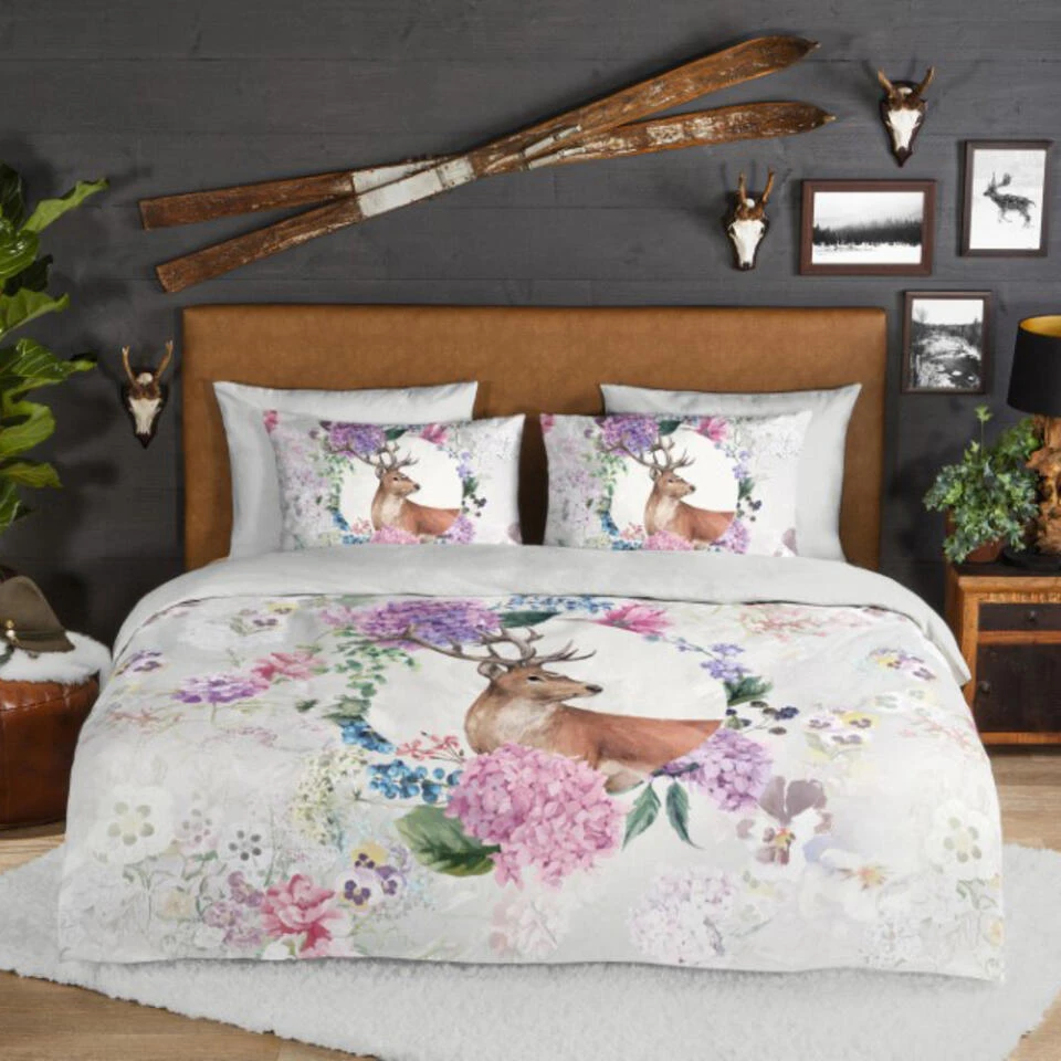 Good Morning Dekbedovertrek "Vedet" - Grijs - (240x220 Cm) 3 Good Morning Dekbedovertrek "Vedet" - Grijs - (240x220 Cm) - Afbeelding 3