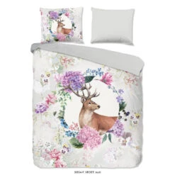 Good Morning Dekbedovertrek "Vedet" - Grijs - (240x220 Cm)