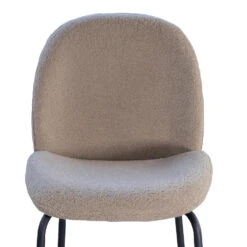 Giga Meubel Barkruk Teddy Taupe - Zithoogte 75cm - Zwart Onderstel 6 Giga Meubel Barkruk Teddy Taupe - Zithoogte 75cm - Zwart Onderstel -Huishoudelijke Voorwerpen Winkel 1000068126 0102