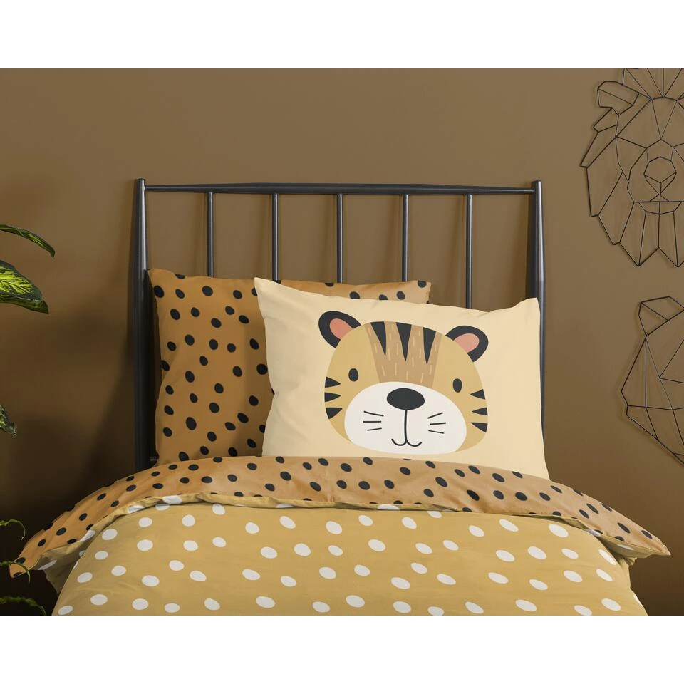 Good Morning Dekbedovertrek "Prehistoric" - Multi - (140x220 Cm) 4 Good Morning Dekbedovertrek "Prehistoric" - Multi - (140x220 Cm) - Afbeelding 4