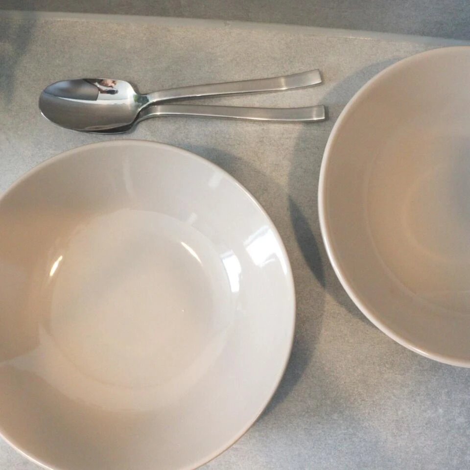 OTIX Diepe Borden Taupe Pastaborden Soepborden 6 Stuks 20cm Aardewerk 4 OTIX Diepe Borden Taupe Pastaborden Soepborden 6 Stuks 20cm Aardewerk - Afbeelding 4