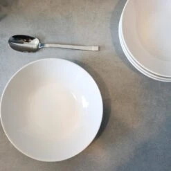 OTIX Diepe Borden Wit Pastaborden 6 Stuks 20cm Aardewerk 7 OTIX Diepe Borden Wit Pastaborden 6 Stuks 20cm Aardewerk -Huishoudelijke Voorwerpen Winkel 1000068736 0111