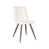 LABEL51 Eetkamerstoel Jelt 45x56x85 Cm - Ivory - Boucle