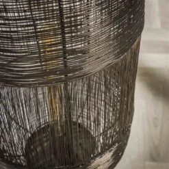 Industriële Vloerlamp Floor Driepoot - 108x30x108 Cm - Metaal - Grijs -Huishoudelijke Voorwerpen Winkel 1000070226 0102