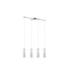 EGLO Pinto - Hanglamp - 4 Lichts - Chroom - Helder, Wit