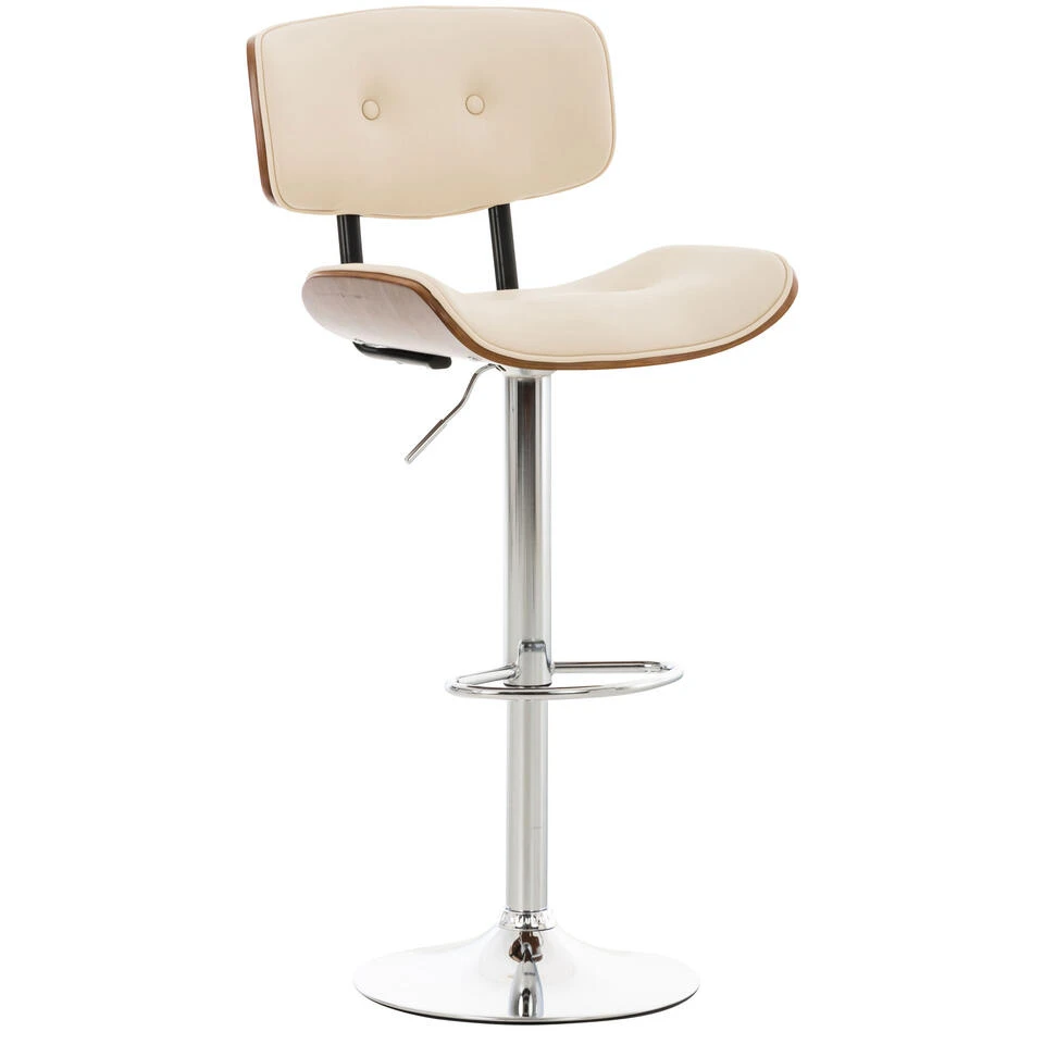 CLP Barkruk Sarnia Kunstleder Crème 1 CLP Barkruk Sarnia Kunstleder Crème