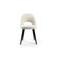 Giga Meubel Eetkamerstoel Teddy Wit - Zithoogte 50cm - Stoel Jacob