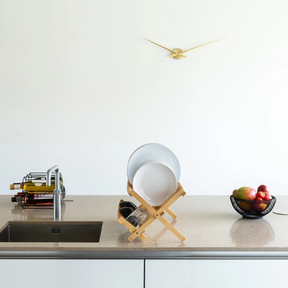 QUVIO Fruitschaal Metaal Mesh - Zwart 2 QUVIO Fruitschaal Metaal Mesh - Zwart - Afbeelding 2