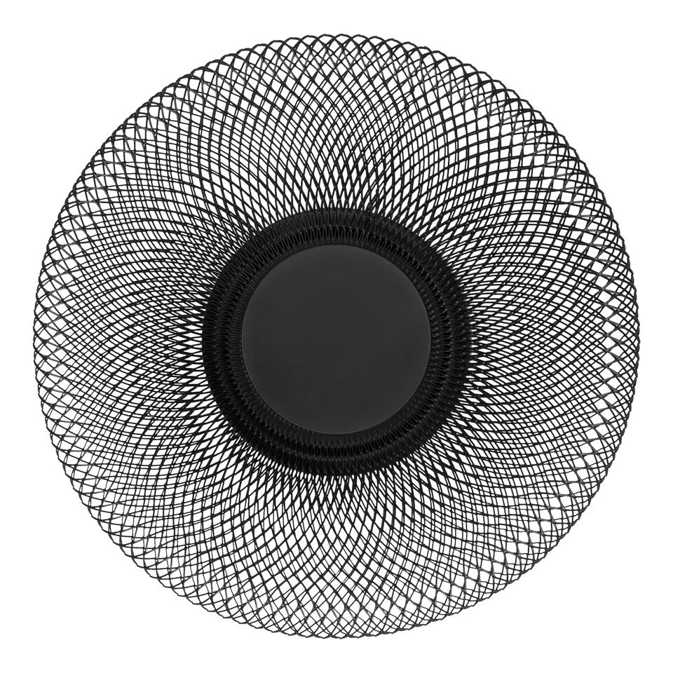 QUVIO Fruitschaal Metaal Mesh - Zwart 4 QUVIO Fruitschaal Metaal Mesh - Zwart - Afbeelding 4