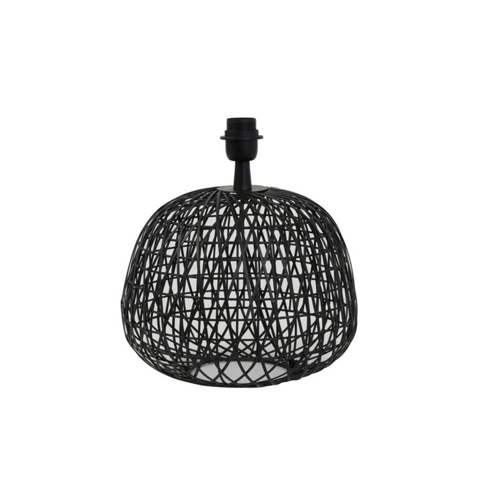 Lampvoet Alwina - Zwart - Ø32cm 1 Lampvoet Alwina - Zwart - Ø32cm