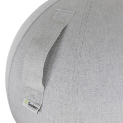 Ergonomische Zitbal - 55 Cm - Lichtgrijs 6 Ergonomische Zitbal - 55 Cm - Lichtgrijs -Huishoudelijke Voorwerpen Winkel 1000073712 0102