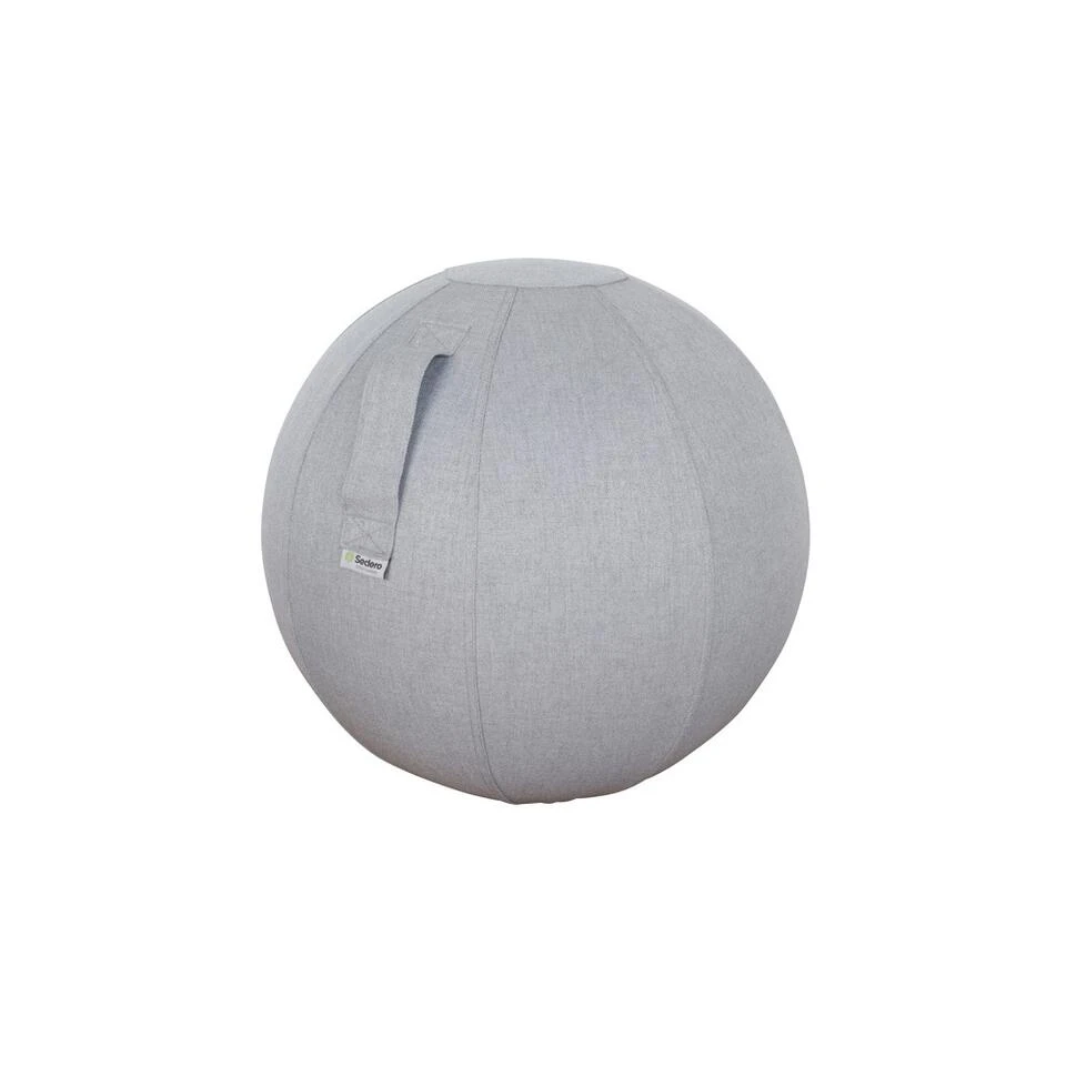 Ergonomische Zitbal - 55 Cm - Lichtgrijs 1 Ergonomische Zitbal - 55 Cm - Lichtgrijs