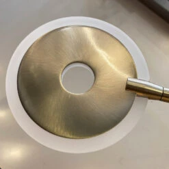 Highlight Vloerlamp Rodeo - 2 Lichts - 50 X130 Cm - Mat Chroom -Huishoudelijke Voorwerpen Winkel 1000073857 0102