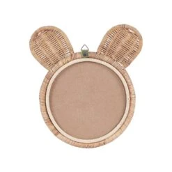 Beliani Wandspiegel ASHANTI - Natuurlijk Rotan -Huishoudelijke Voorwerpen Winkel 1000074981 0103