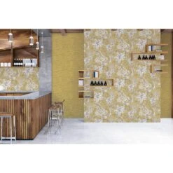 Livingwalls Behang - Tropische Bladeren - Geel En Grijs - 53 Cm X 10,05 M - AS 7 Livingwalls Behang - Tropische Bladeren - Geel En Grijs - 53 Cm X 10,05 M - AS -Huishoudelijke Voorwerpen Winkel 1000076105 0103