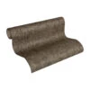 A.S. Creation A.S. Création Behang - Geschilderd Effect - Donkerbruin - 53 Cm X 10,05 M - AS
