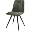 Victor Eetkamerstoel Velvet - Stof - Groen