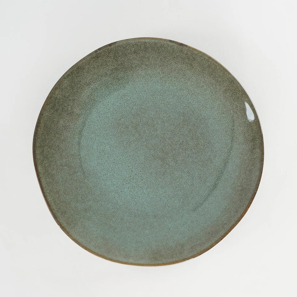 Mica Decorations Tabo Dinerbord - Ø26,5 Cm - Groen 4 Mica Decorations Tabo Dinerbord - Ø26,5 Cm - Groen - Afbeelding 4