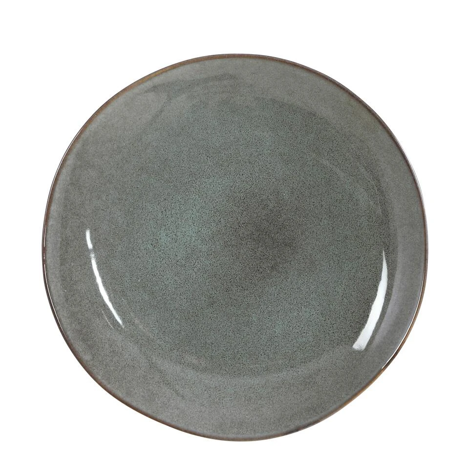 Mica Decorations Tabo Dinerbord - Ø26,5 Cm - Groen 1 Mica Decorations Tabo Dinerbord - Ø26,5 Cm - Groen