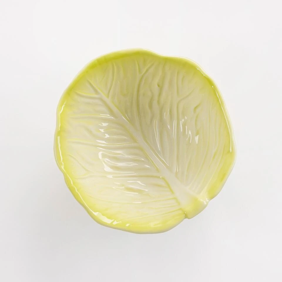 Mica Decorations Schaal Sla - L12 X B12 Cm - Keramiek - Lichtgroen 4 Mica Decorations Schaal Sla - L12 X B12 Cm - Keramiek - Lichtgroen - Afbeelding 4