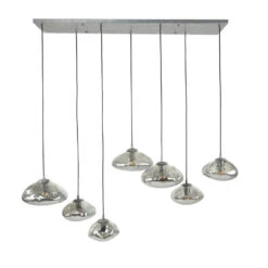 Giga Meubel Hanglamp 7-Lichts - Glas - 130x150x50cm - Lamp Cloud