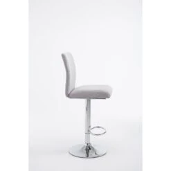 CLP Barkruk Keulen Stof Zilverkleurig 6 CLP Barkruk Keulen Stof Zilverkleurig -Huishoudelijke Voorwerpen Winkel 1000080826 0102