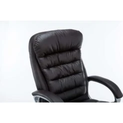 Clp Bureaustoel XXL Vancouver Kunstleder Bruin -Huishoudelijke Voorwerpen Winkel 1000083225 0102