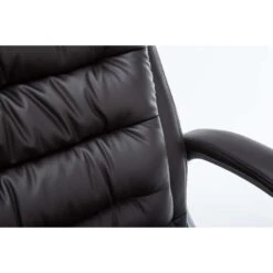 Clp Bureaustoel XXL Vancouver Kunstleder Bruin -Huishoudelijke Voorwerpen Winkel 1000083225 0103