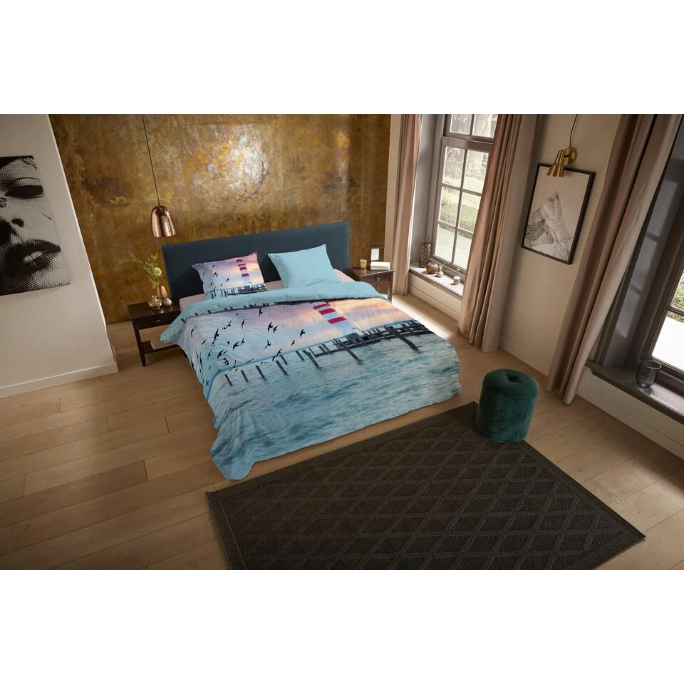 Pure Dekbedovertrek "Lighthouse" - Multi - (240x220 Cm) 2 Pure Dekbedovertrek "Lighthouse" - Multi - (240x220 Cm) - Afbeelding 2