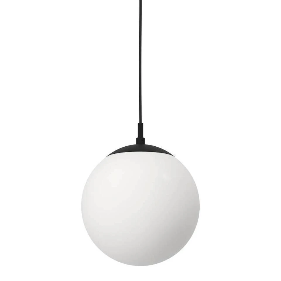EGLO Rondo 3 Hanglamp - E27 - 121 Cm - Zwart/Wit 2 EGLO Rondo 3 Hanglamp - E27 - 121 Cm - Zwart/Wit - Afbeelding 2