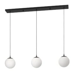 EGLO Rondo 3 Hanglamp - E27 - 121 Cm - Zwart/Wit