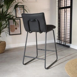 Set Van 2 Barkrukken Industrieel Jelle Antraciet Zithoogte 65 Cm Stof 7 Set Van 2 Barkrukken Industrieel Jelle Antraciet Zithoogte 65 Cm Stof -Huishoudelijke Voorwerpen Winkel 1000084479 0103