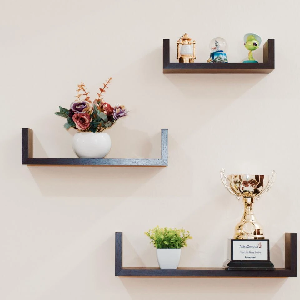 Orange85 Zwarte Wandplanken Keuken Woonkamer Zwevend Muurplank 3 Maten MDF 2 Orange85 Zwarte Wandplanken Keuken Woonkamer Zwevend Muurplank 3 Maten MDF - Afbeelding 2