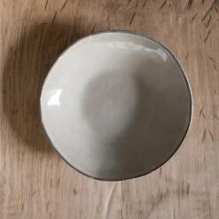 Dutch Rose Bord Diep 23,5 Cm Creme -Huishoudelijke Voorwerpen Winkel 1000086752 0102