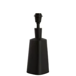 Lampvoet Donah - Zwart - 15x15x42cm -Huishoudelijke Voorwerpen Winkel 1000086806 0110