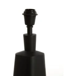 Lampvoet Donah - Zwart - 15x15x42cm -Huishoudelijke Voorwerpen Winkel 1000086806 0111