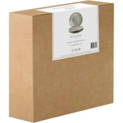 Dutch Rose Giftset 4 Borden 21,5 Cm Creme 6 Dutch Rose Giftset 4 Borden 21,5 Cm Creme -Huishoudelijke Voorwerpen Winkel 1000087485 0102