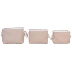 Beliani Mand DARQAB - Beige Polyester