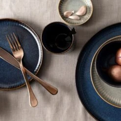 Dutch Rose Sapphire Bord 21.5 Blauw 6 Dutch Rose Sapphire Bord 21.5 Blauw -Huishoudelijke Voorwerpen Winkel 1000087948 0102