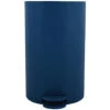 MSV Kleine Badkamer/toilet Pedaalemmer - Marine Blauw - 3L - 15 X 27cm