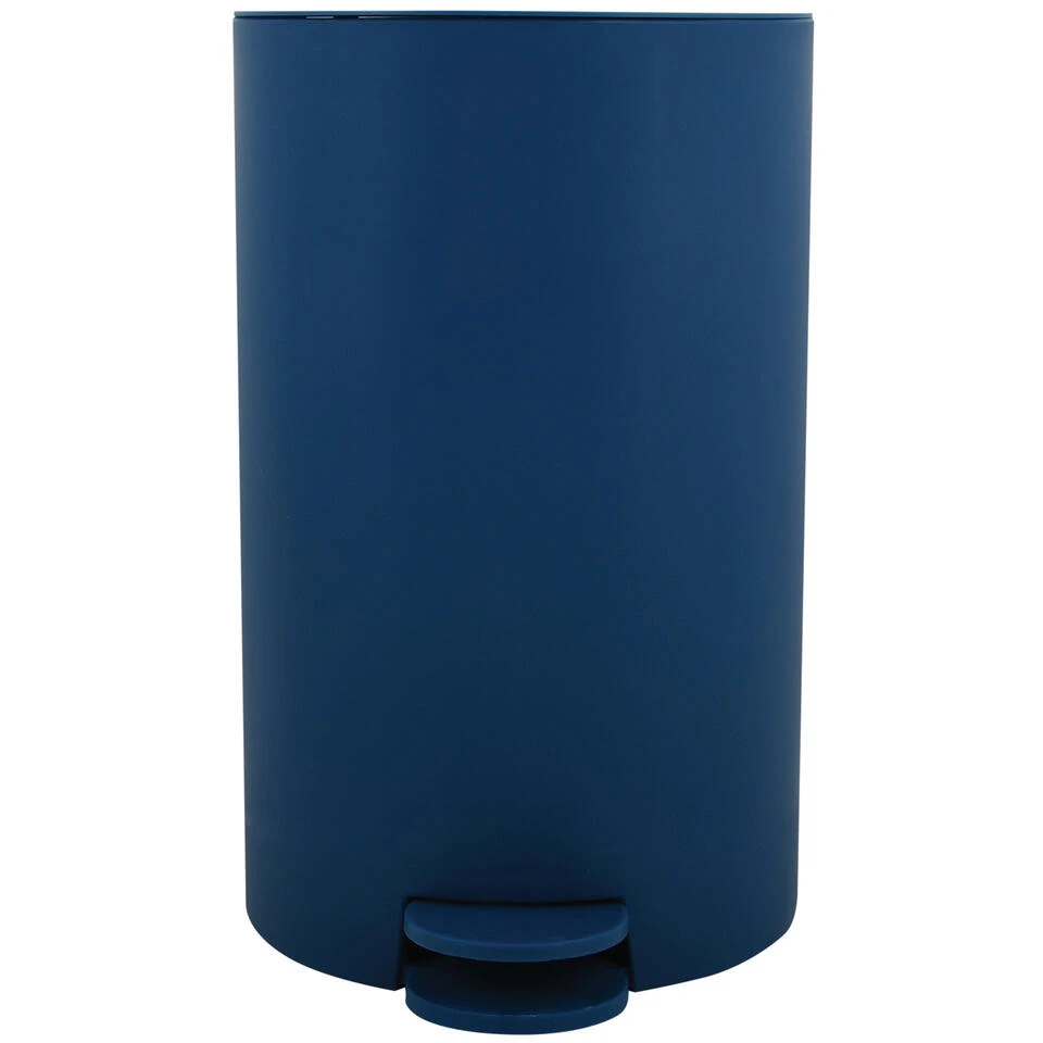 MSV Kleine Badkamer/toilet Pedaalemmer - Marine Blauw - 3L - 15 X 27cm 1 MSV Kleine Badkamer/toilet Pedaalemmer - Marine Blauw - 3L - 15 X 27cm