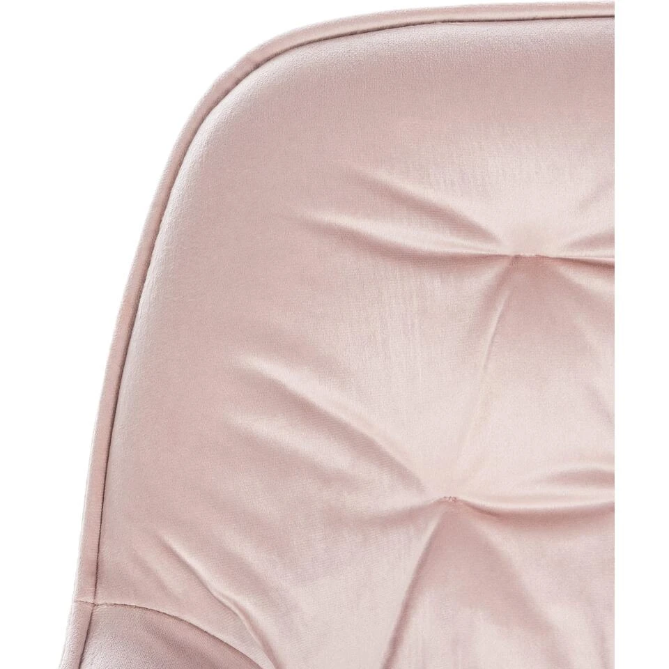 CLP Set Van 2 Barkrukken Gibson Velvet Roze 4 CLP Set Van 2 Barkrukken Gibson Velvet Roze - Afbeelding 4