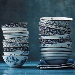 Laura Ashley Giftset 4 Kommen 16 Cm China Rose -Huishoudelijke Voorwerpen Winkel 1000093040 0103