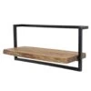 Wandplank Aberdeen 65 Cm - 25x65x30 Cm - Hout - Bruin