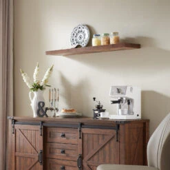 ACAZA Boekenplank Van 140 Cm Lang - Industrieel Design - Vintage Bruin 6 ACAZA Boekenplank Van 140 Cm Lang - Industrieel Design - Vintage Bruin -Huishoudelijke Voorwerpen Winkel 1000093285 0102