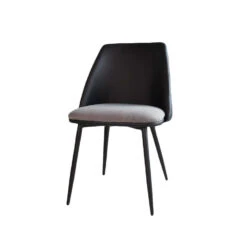 Eetkamerstoel Cody Grijs - Kunstleder - Grijs