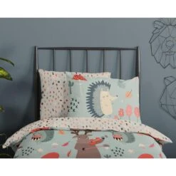 Good Morning Dekbedovertrek "Boho" - Multi - (120x150 Cm) -Huishoudelijke Voorwerpen Winkel 1000094420 0110