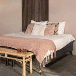 Giga Meubel Wandpaneel Walnoot - Set Van 2 - 278x60cm -Huishoudelijke Voorwerpen Winkel 1000094775 0102